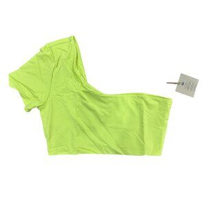 FREE PEOPLE X Toast Swim Women Signature One Shoulder Crop - Top Daiquiri SMALL